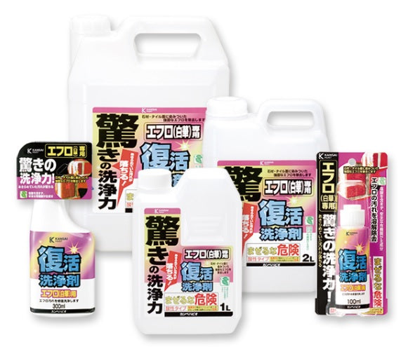 復活洗浄剤エフロ用 <100ml/300ml/1L/2L/4L>（カンペハピオ