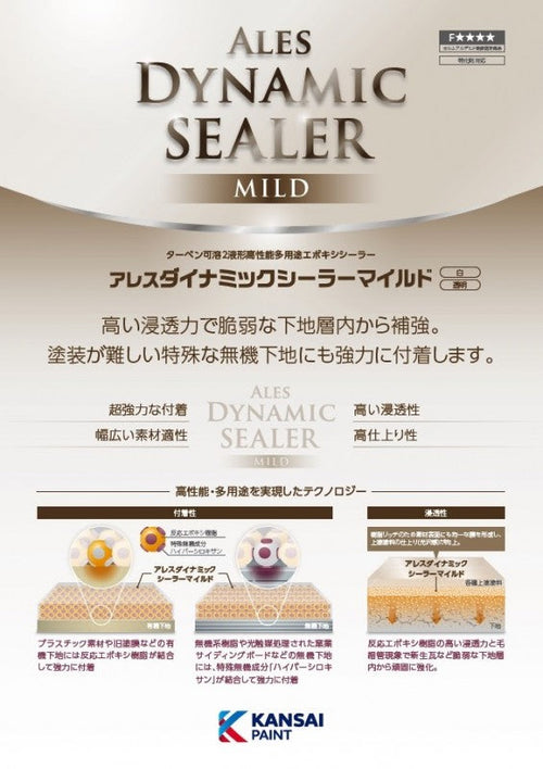 アレスダイナミックシーラーマイルド カタログ（関西ペイント